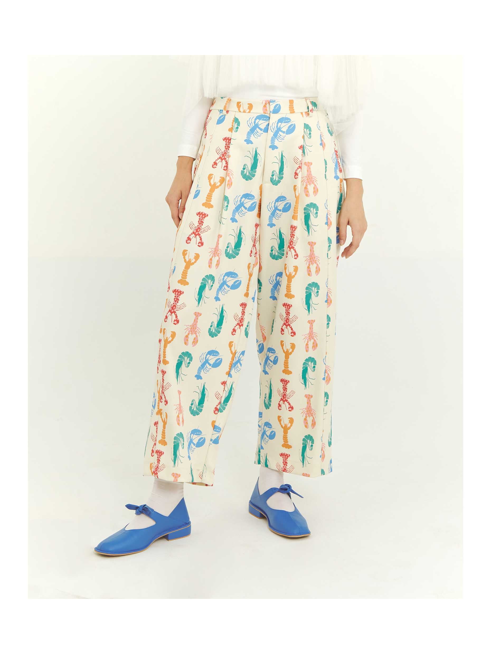 Nadjani Adra Pants White