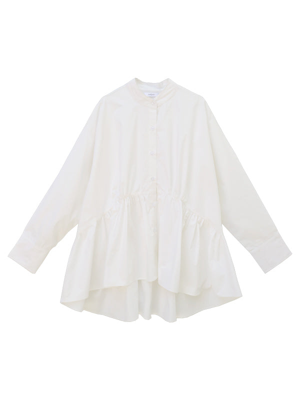 Nadjani Amna Top White