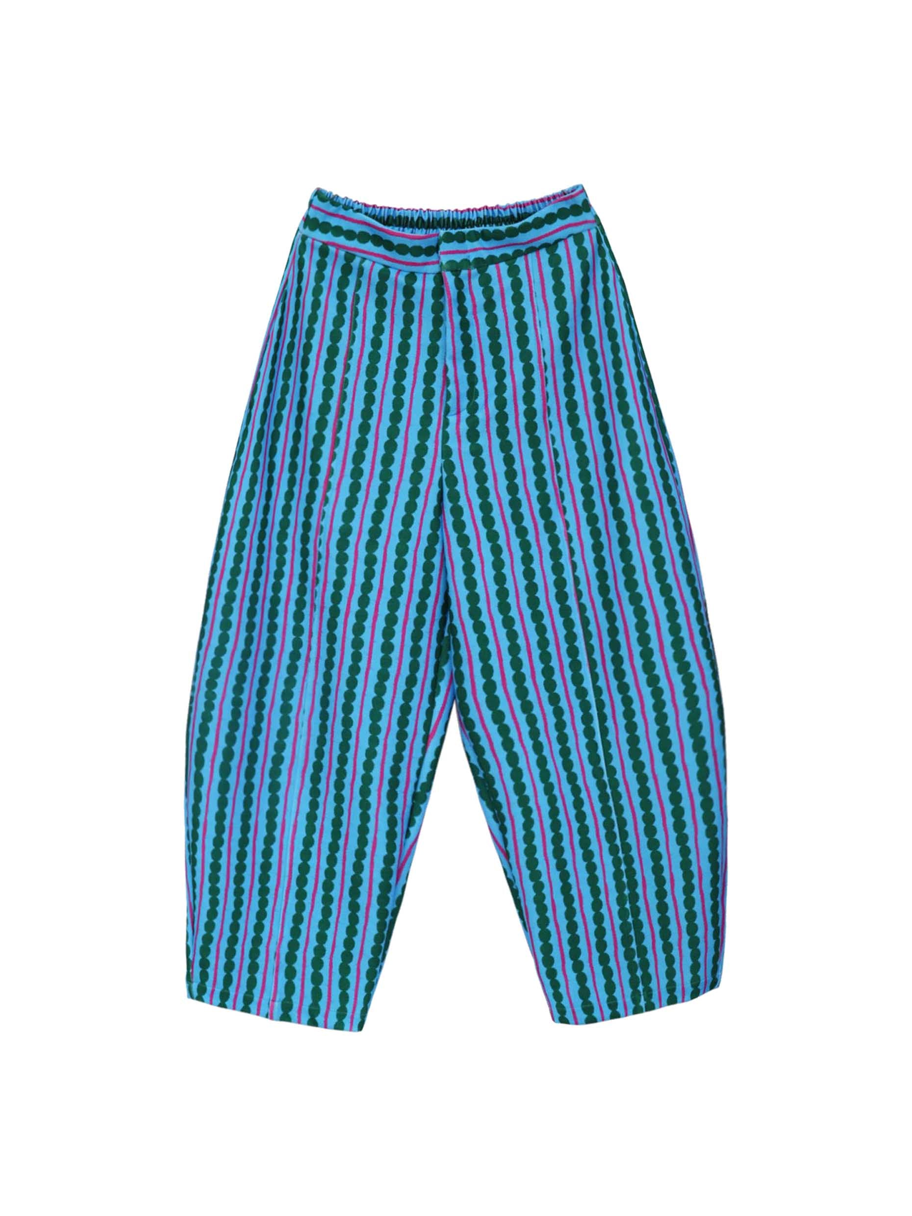 Nadjani Arika Pants Printed Blue