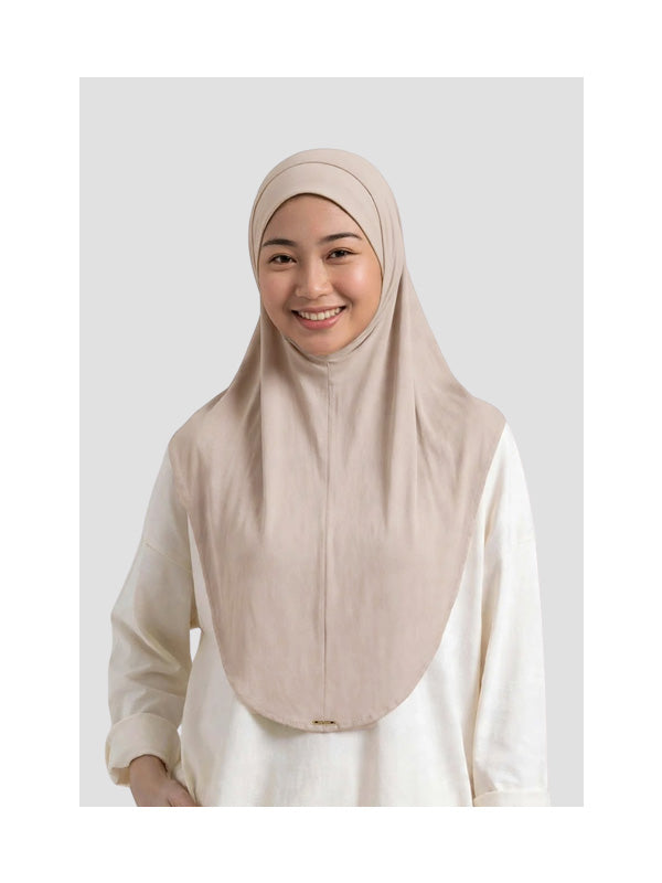 Nadjani Bergo Instan Bamboo Cream