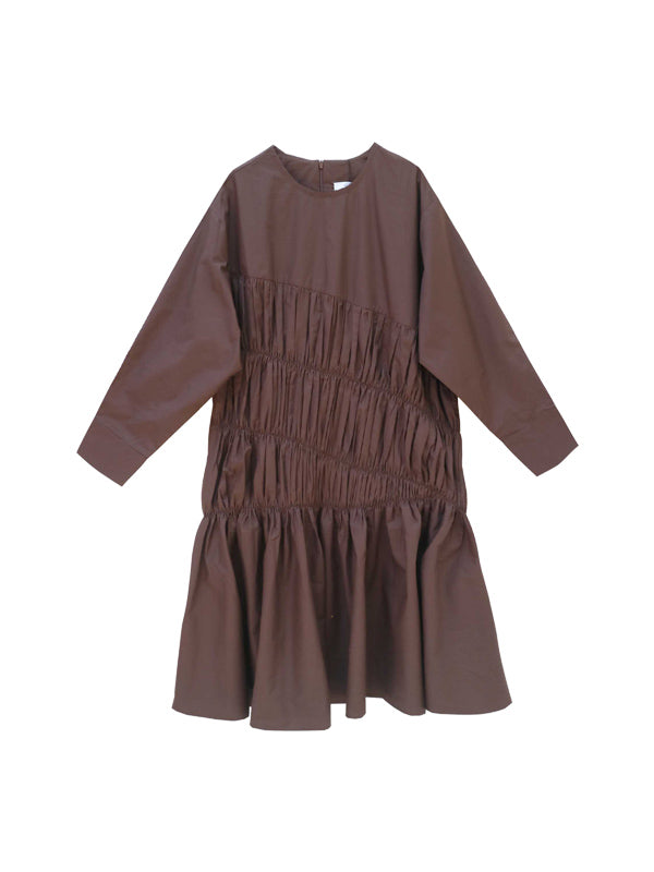 Nadjani Briane Dress Dark Brown