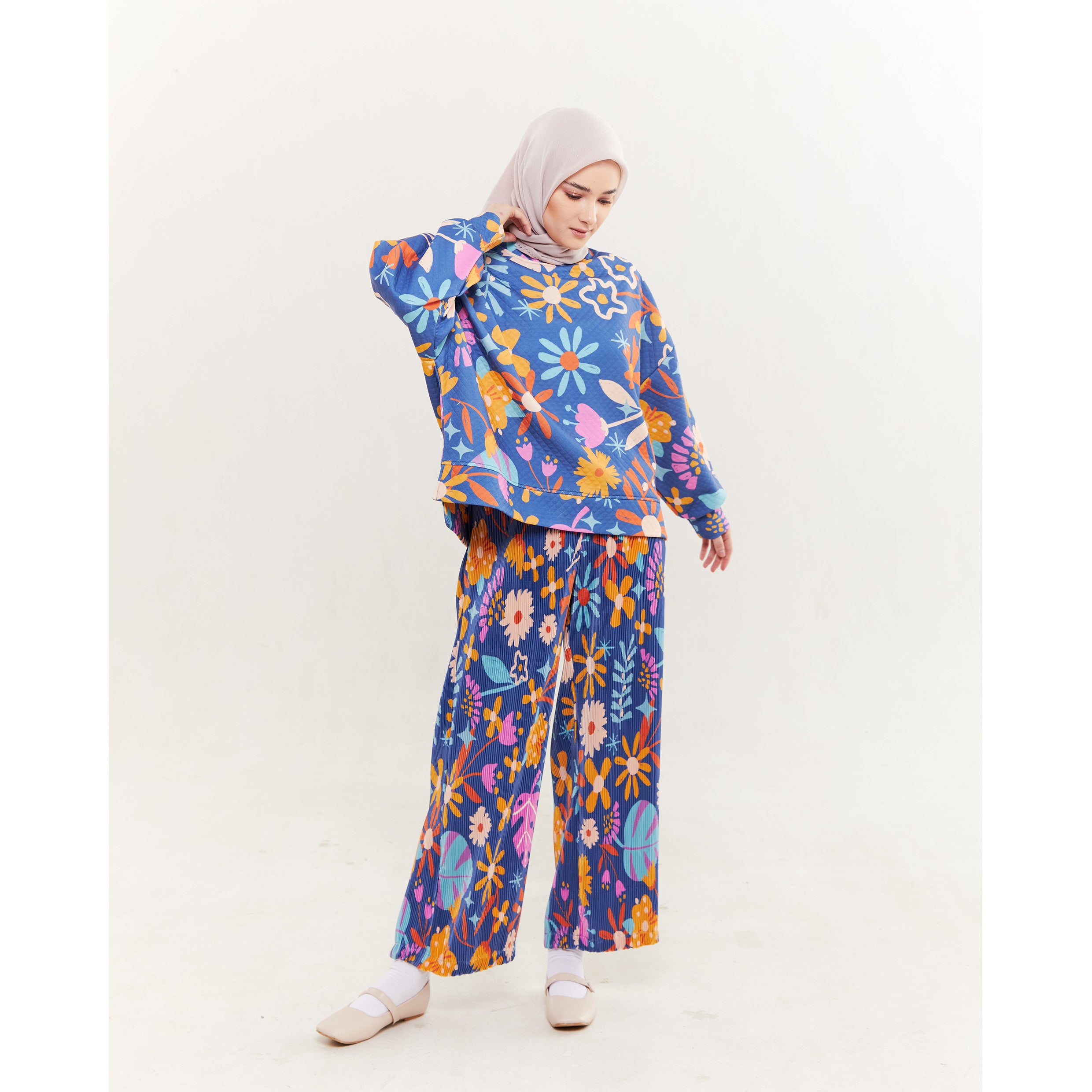 Nadjani Chila Pants Blue X DindaPS