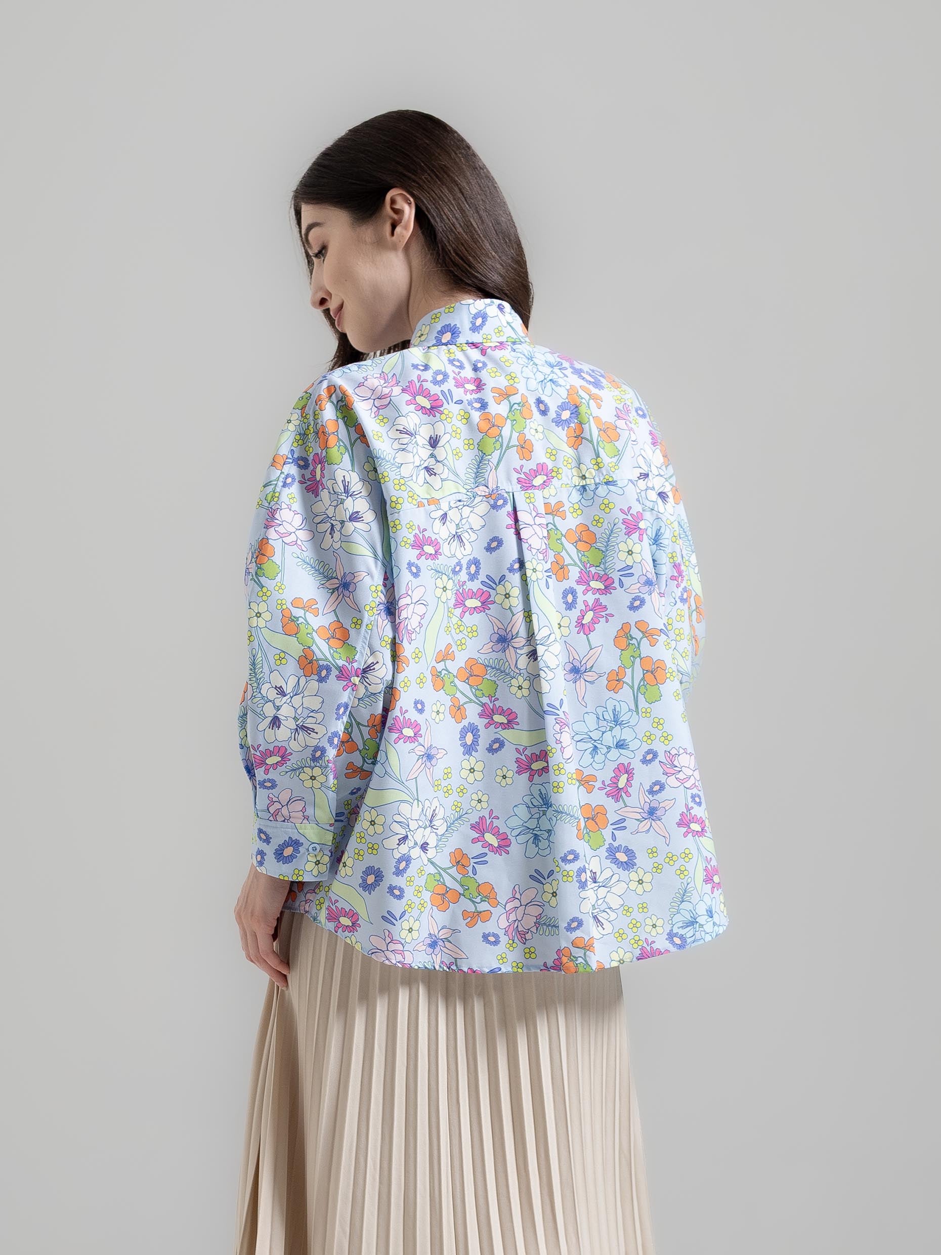 Nadjani Signature Eden Top Ice Blue