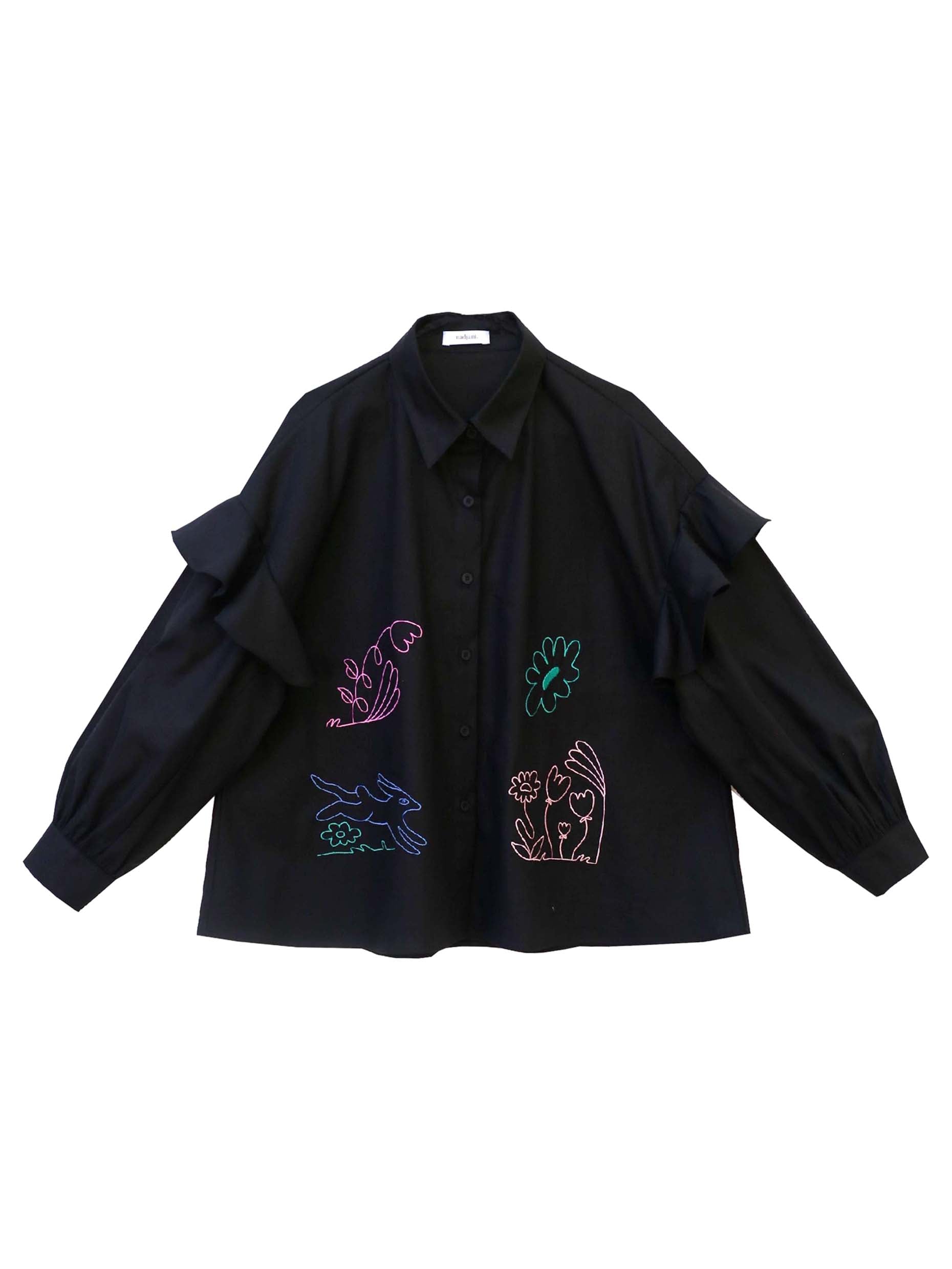 Nadjani Flora Top Black