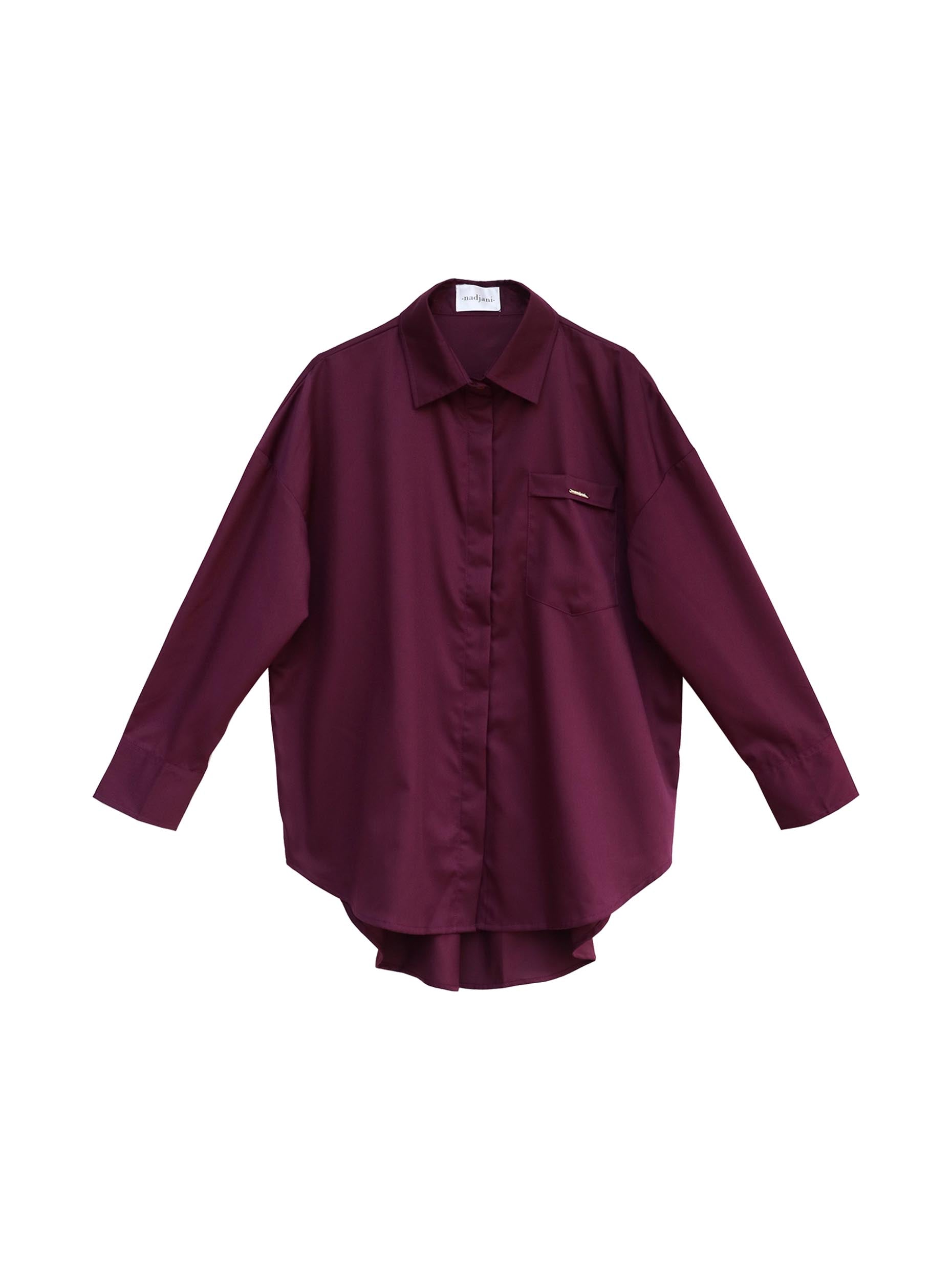 Nadjani Top Gamma Burgundy