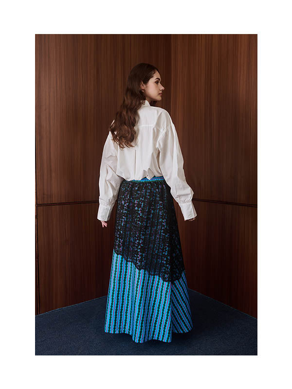 Nadjani Gloria Skirt Blue - Raya Series 2026