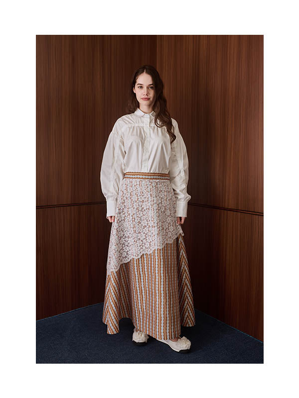 Nadjani Gloria Skirt Brown - Raya Series 2026