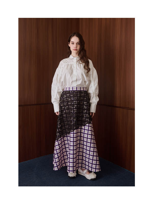 Nadjani Gloria Skirt Purple - Raya Series 2026