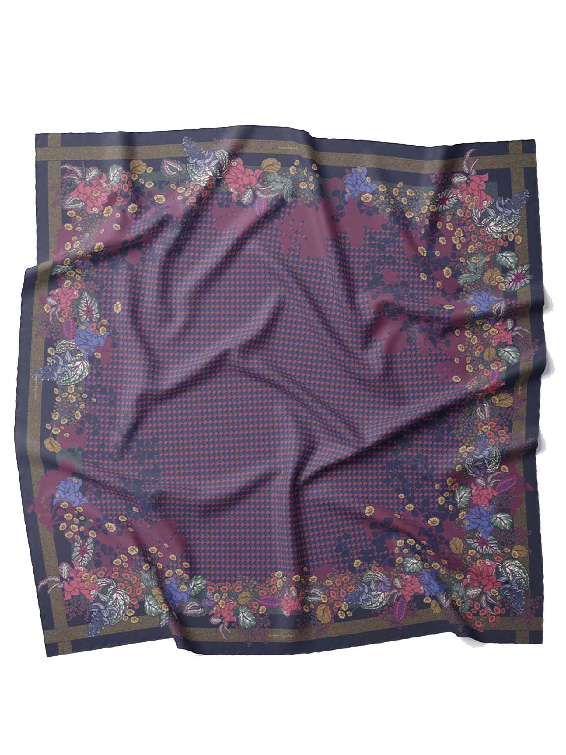 Nadjani Signature Chroma Irina Scarf Ultramarine