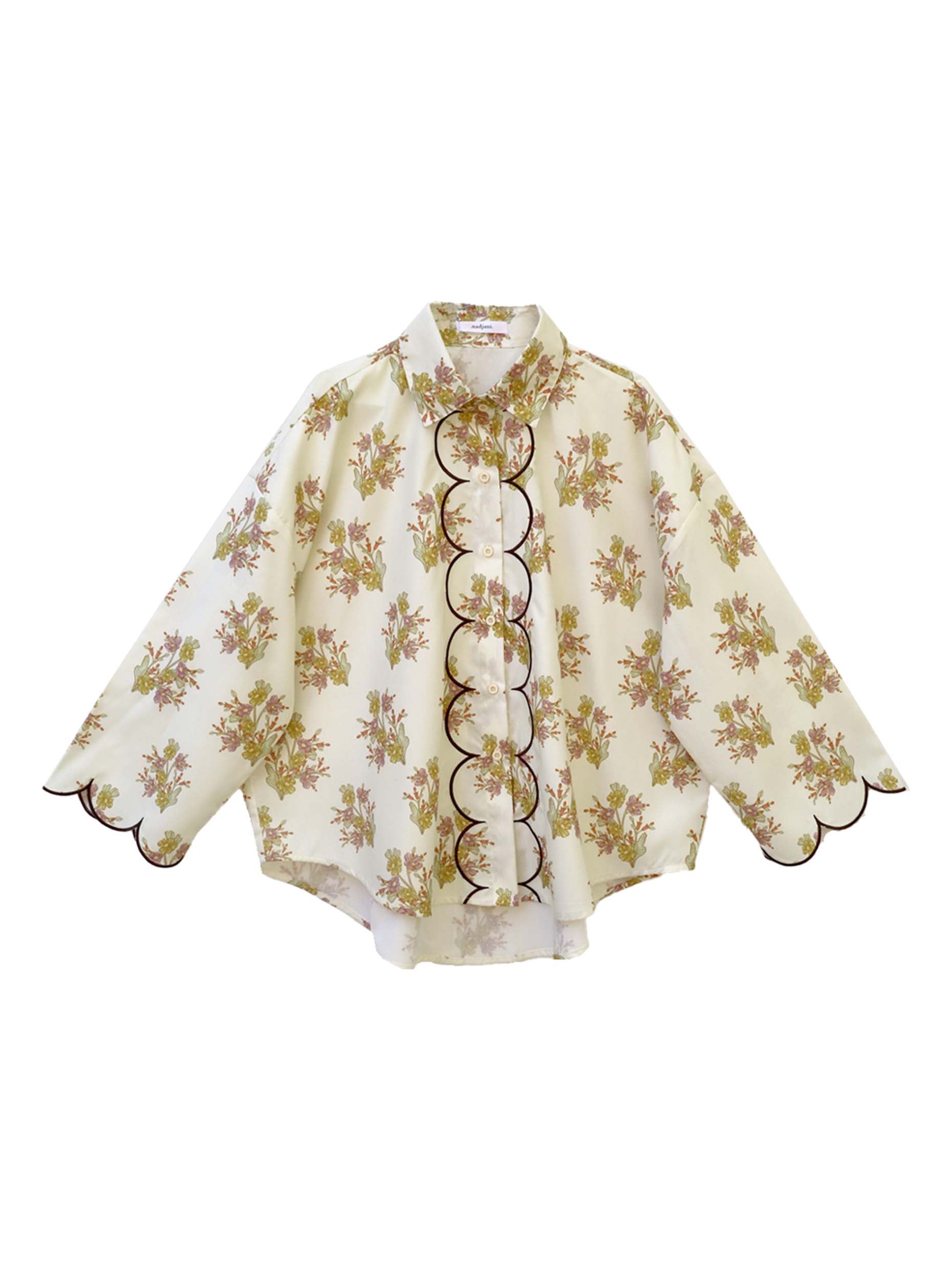 Nadjani Ixora Top Broken White