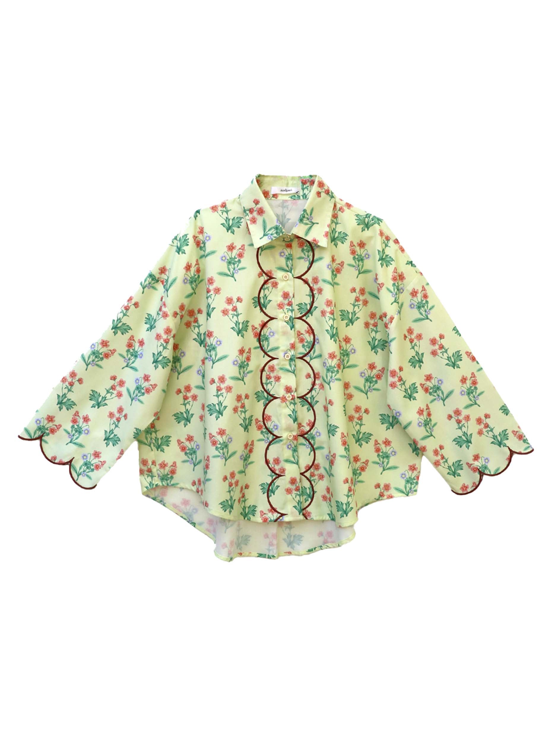 Nadjani Ixora Top Lemon