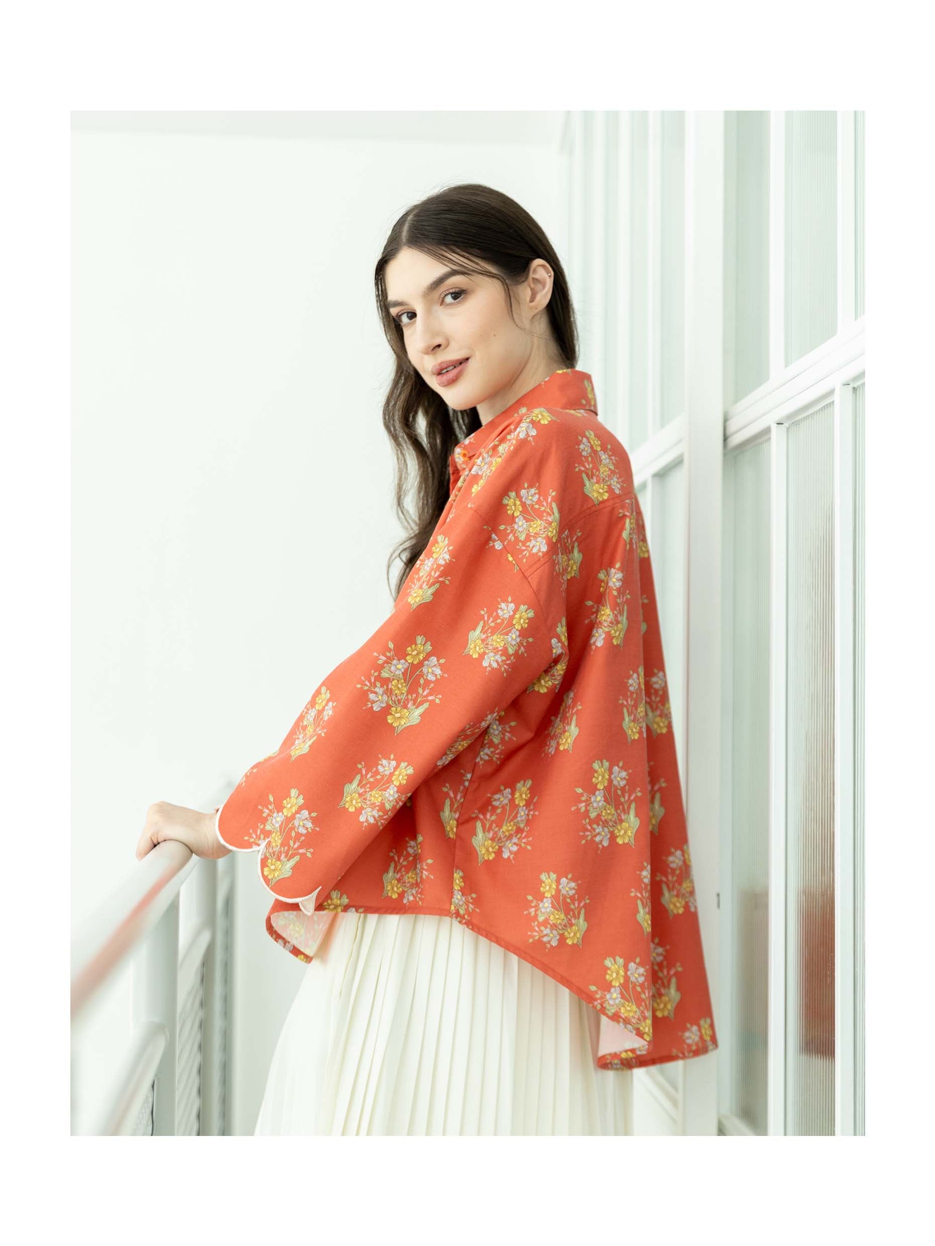 Nadjani Ixora Top Red
