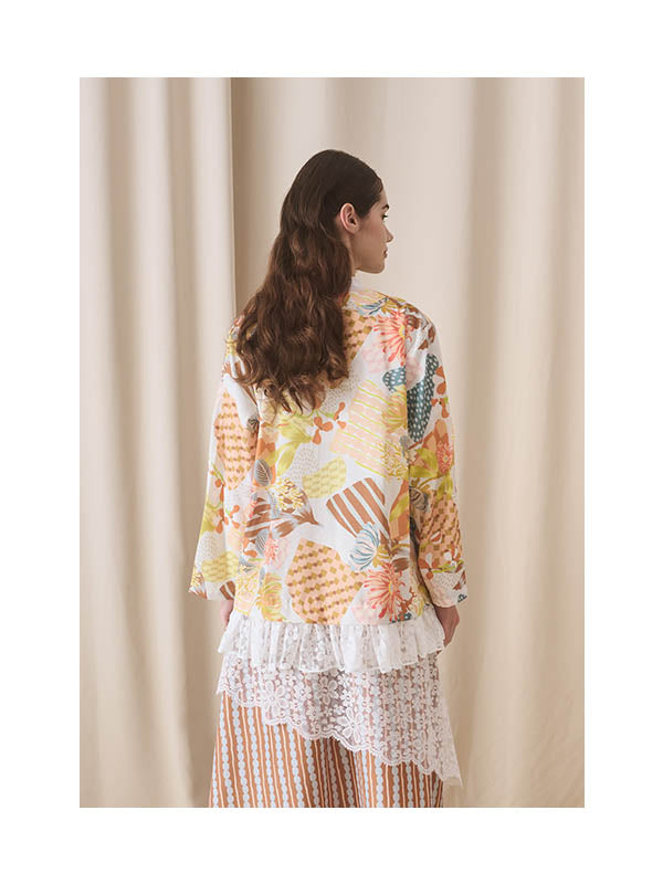 Nadjani Jesy Outer Cream - Raya Series 2026