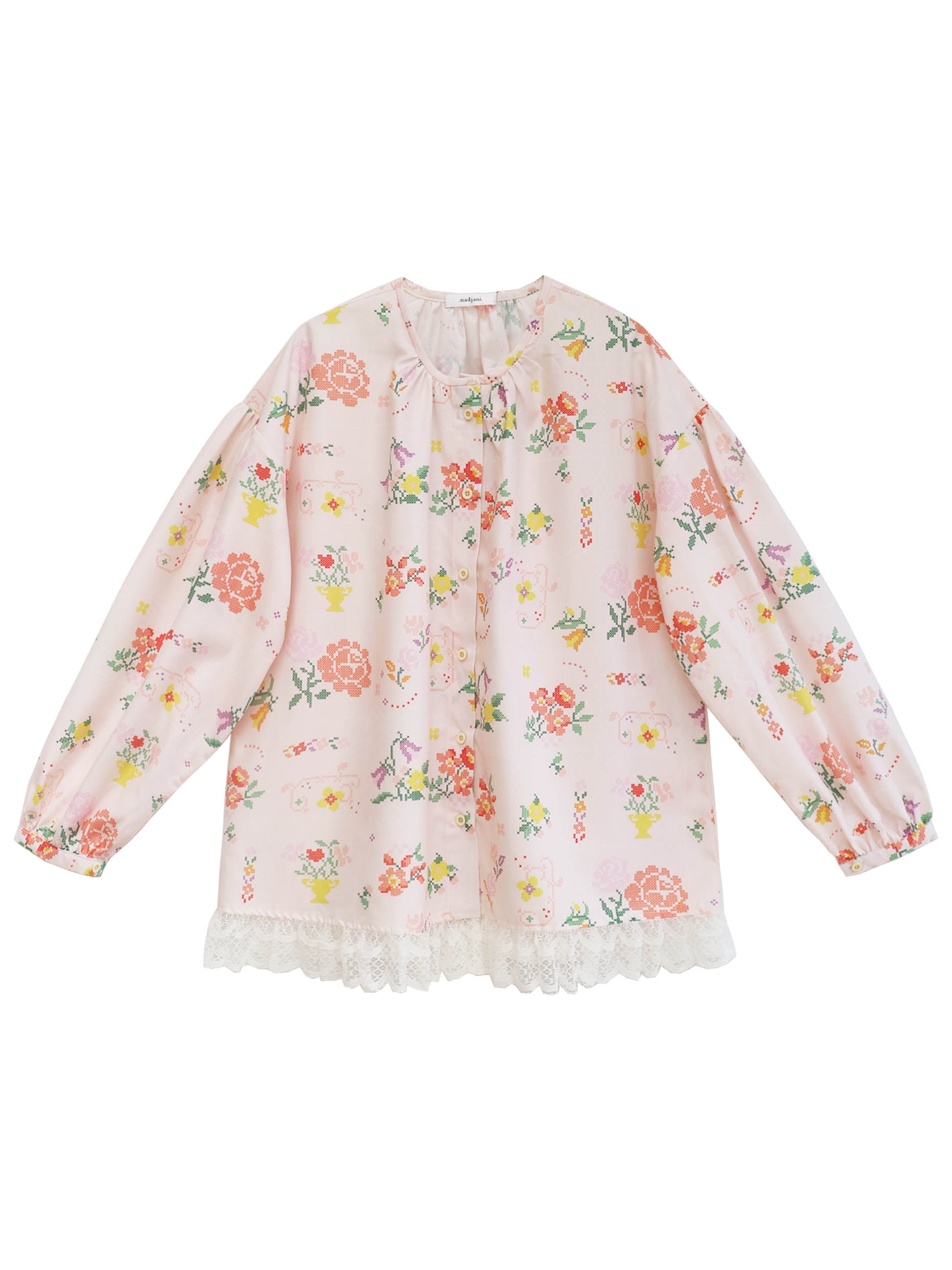 Nadjani Kalani Top Pale Blush