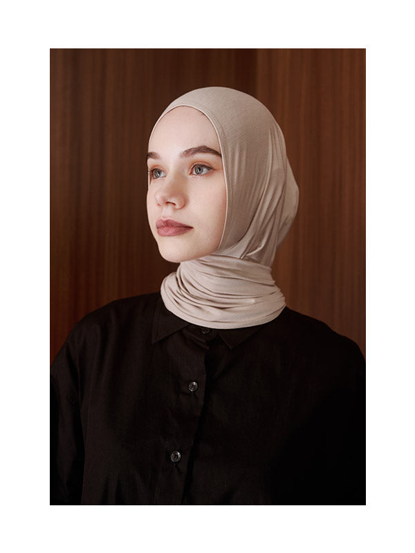 Nadjani Bergo Instan Khaula Cream