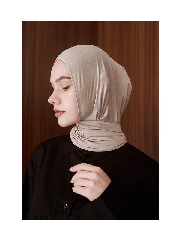 Nadjani Bergo Instan Khaula Cream