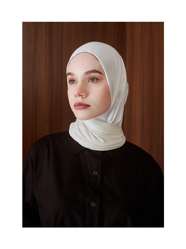 Nadjani Bergo Instan Khaula Broken White