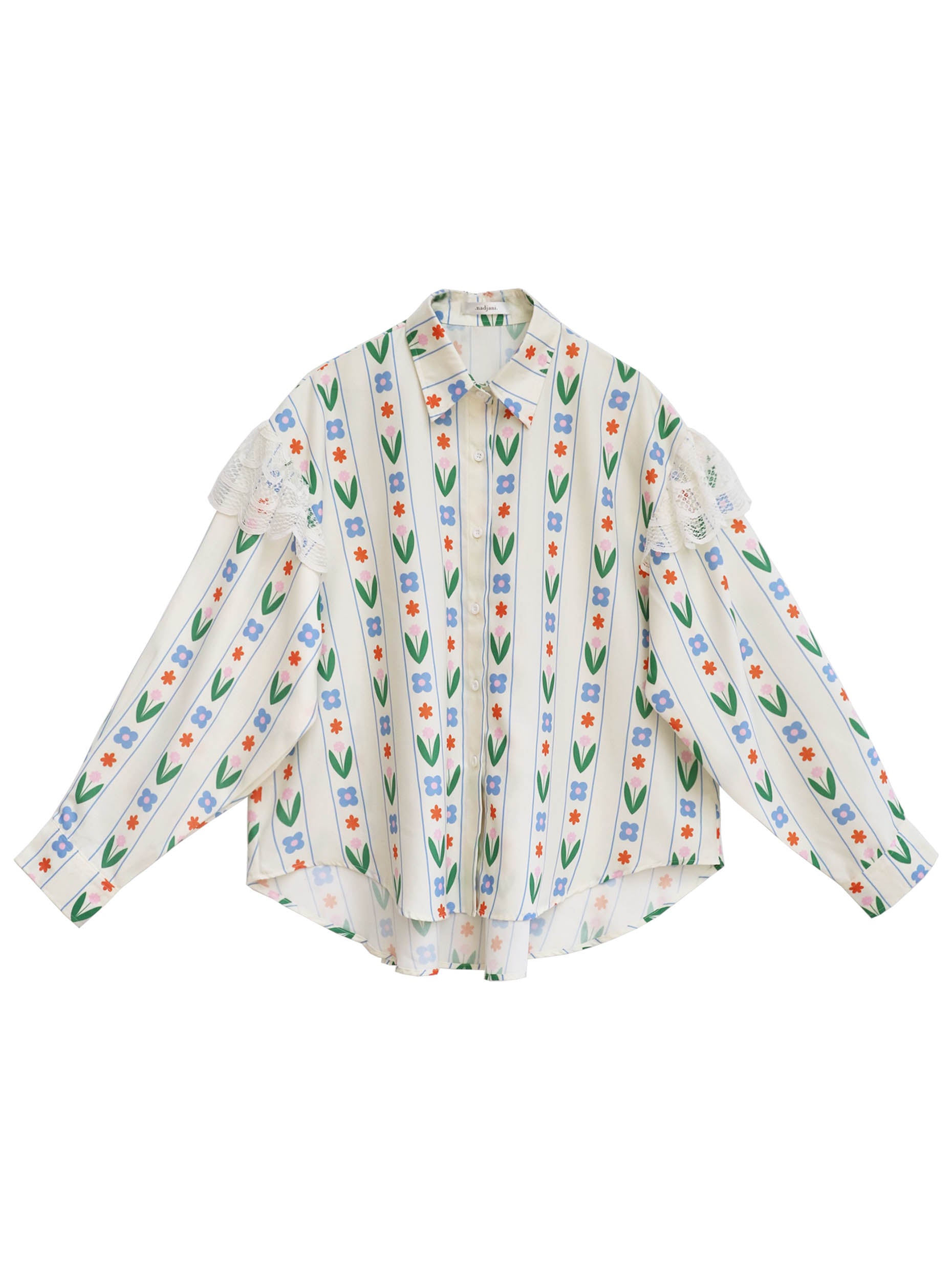 Nadjani Lory Top White