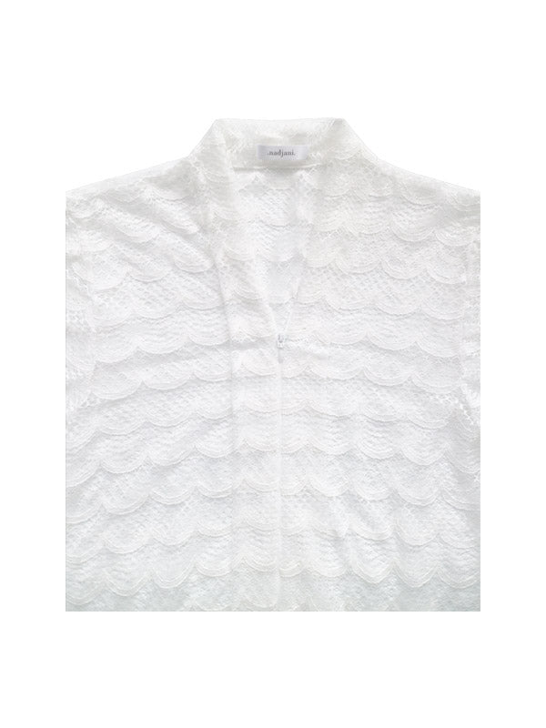 Nadjani Misora Tunik Lace White