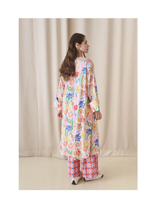 Nadjani Naika Tunik Broken White - Raya Series 2026