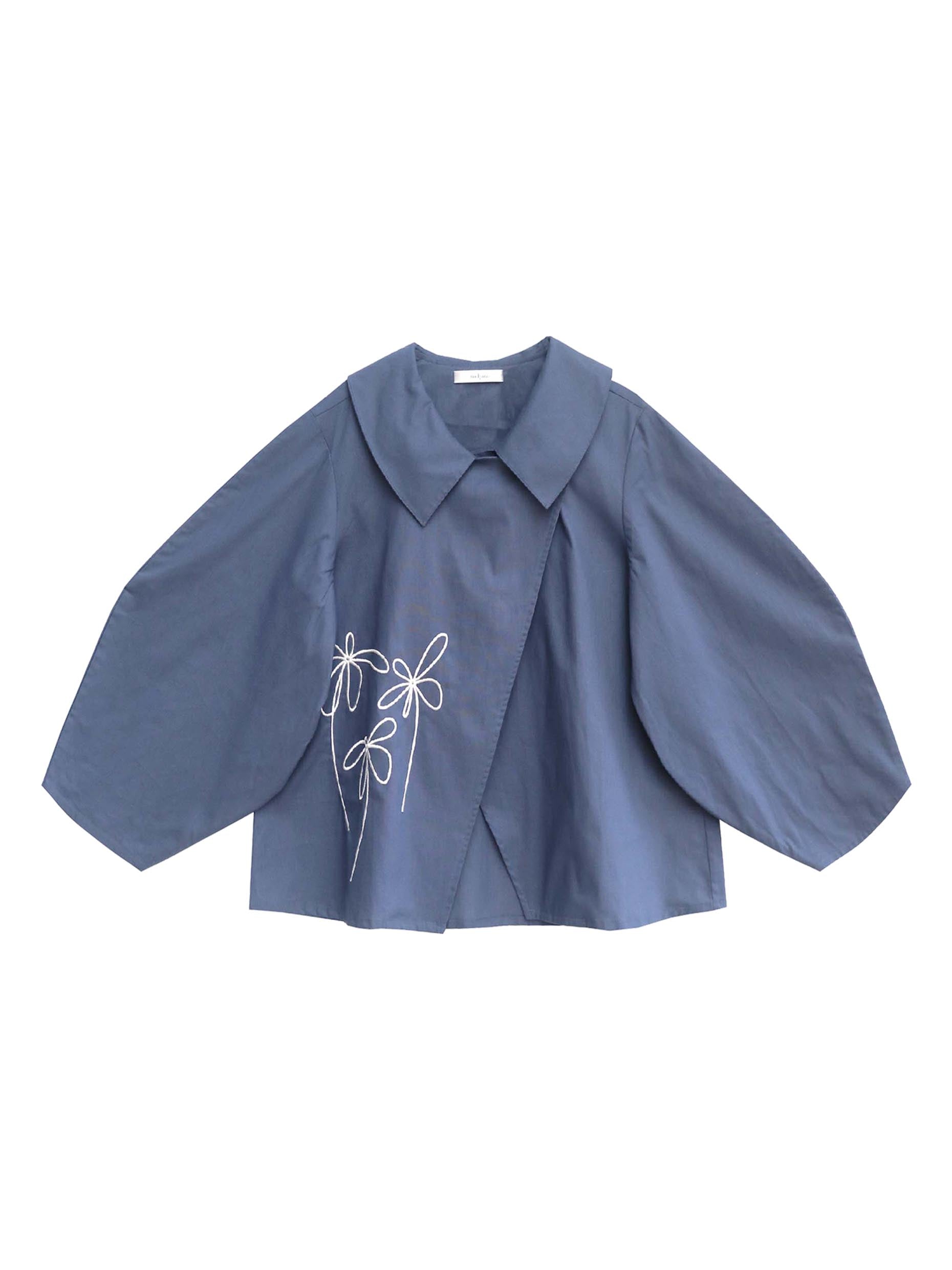 Nadjani Poppy Top Denim