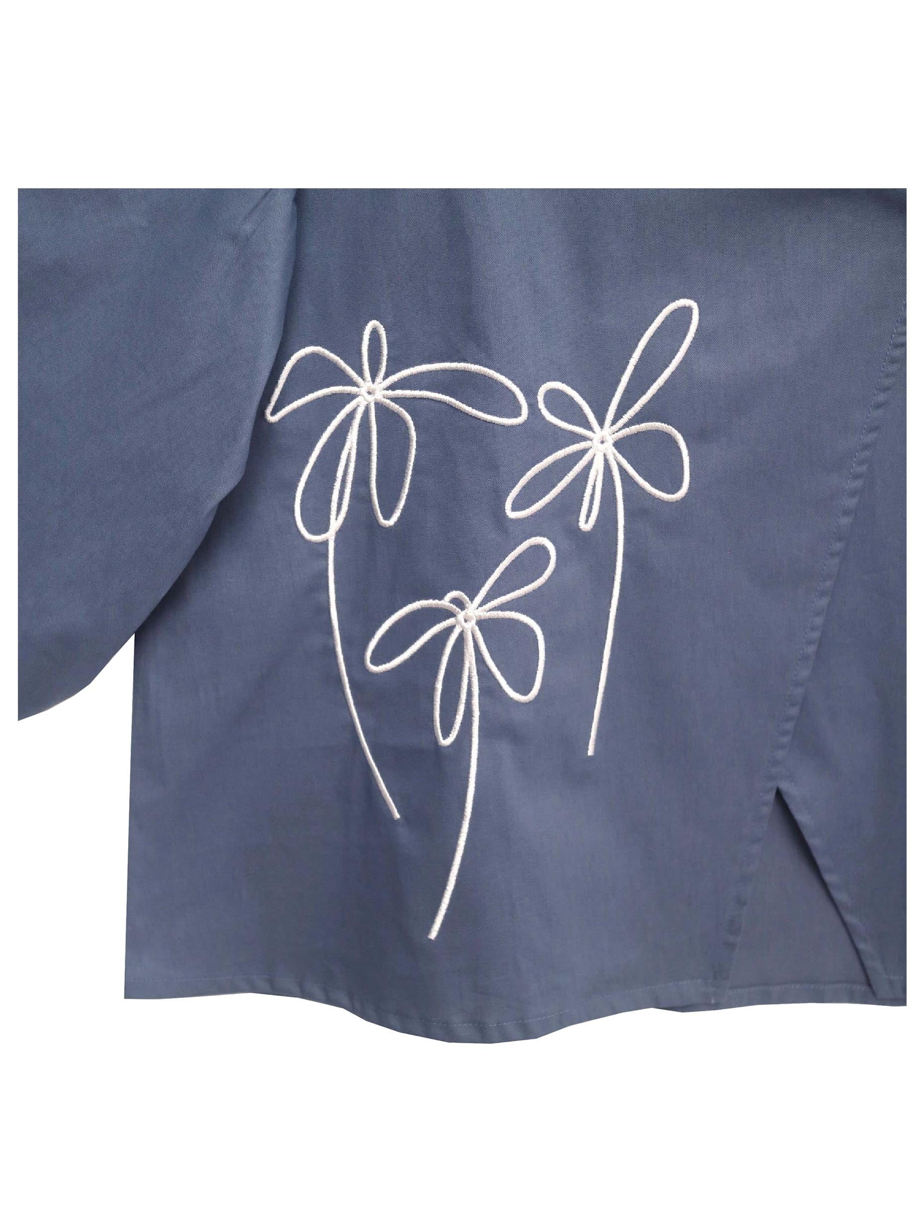 Nadjani Poppy Top Denim