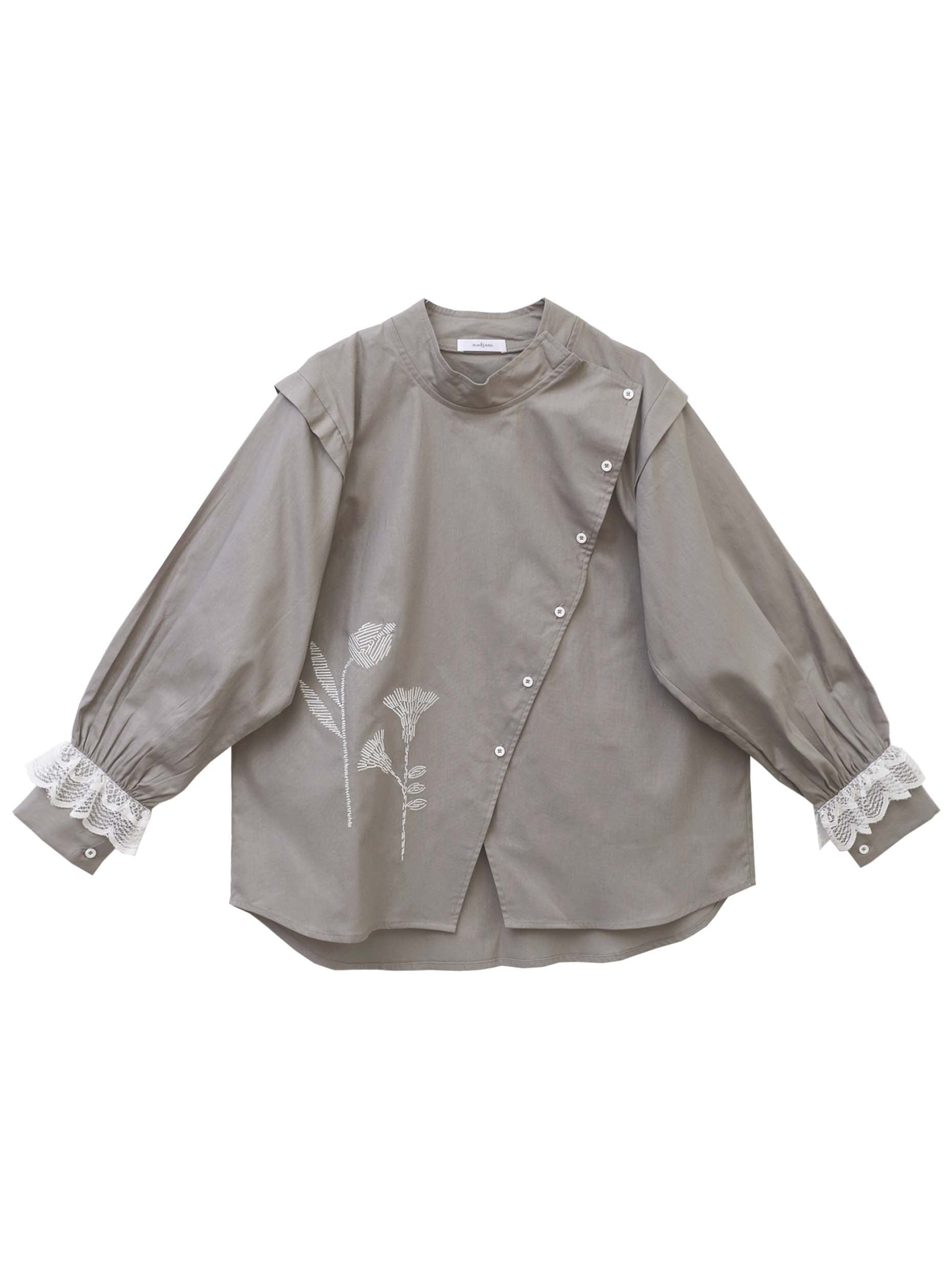 Nadjani Ranisa Top Grey