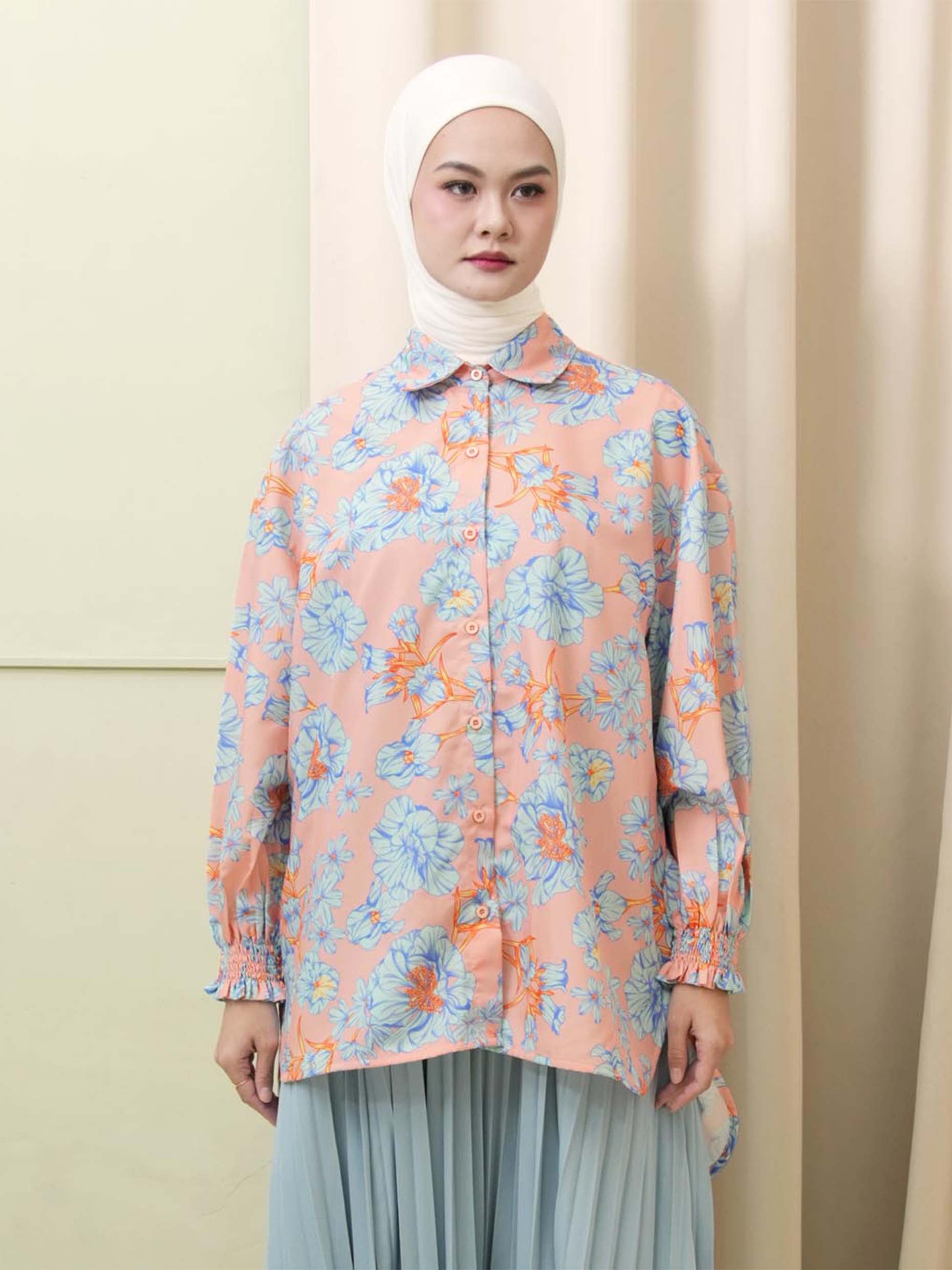 Nadjani Signature Rumi Top Apricot