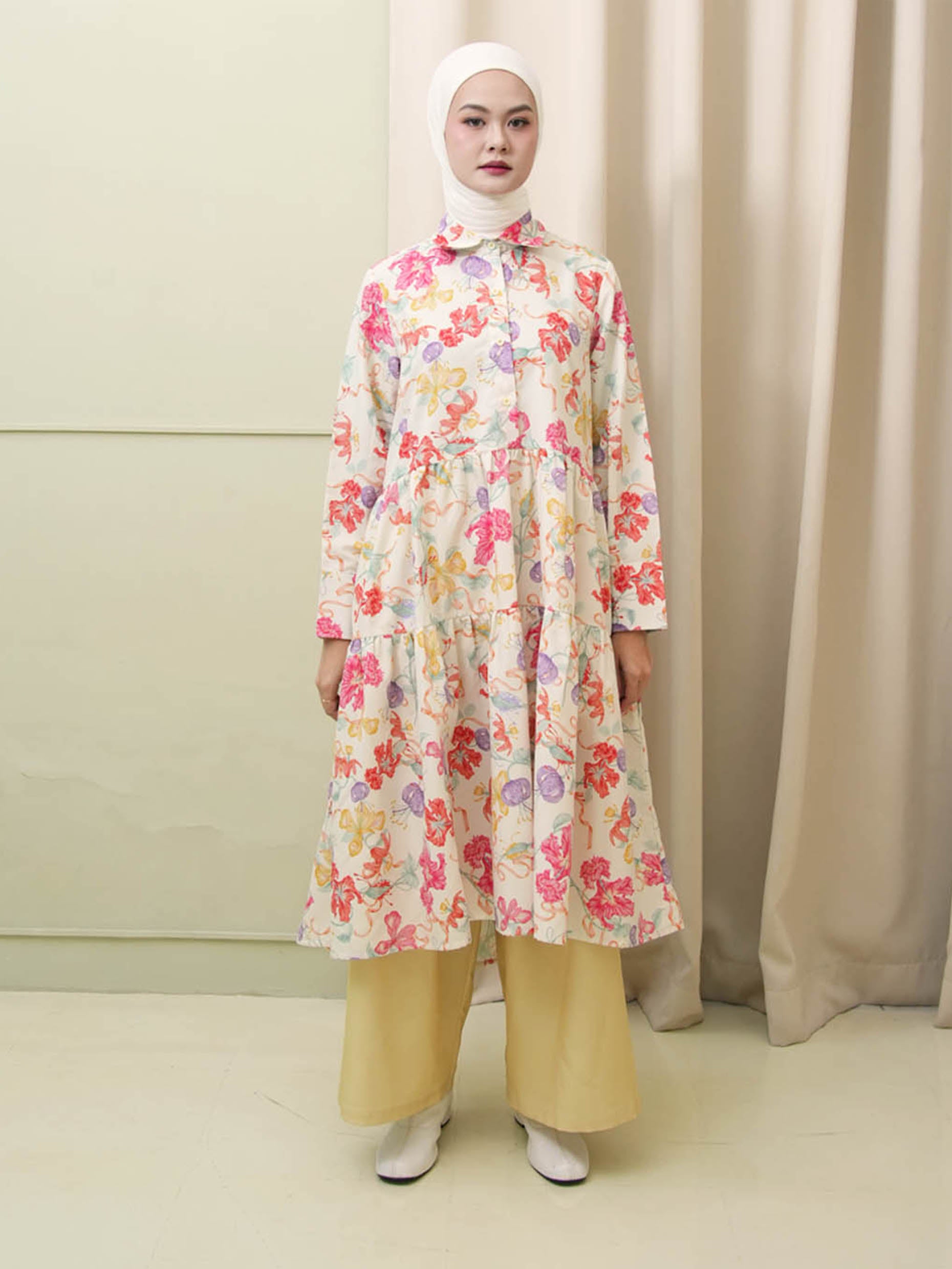 Nadjani Signature Shayla Tunik Cream