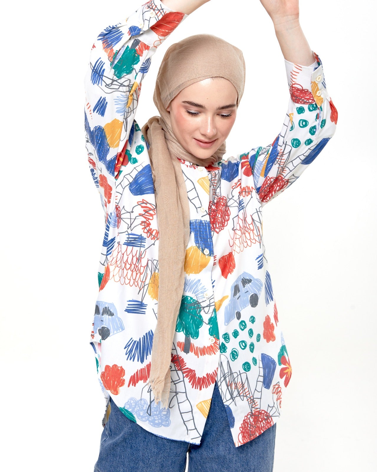 Nadjani Top Corry White X
