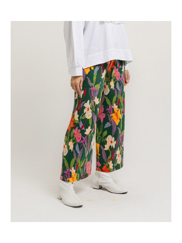 Nadjani Edith Pants Dark Green