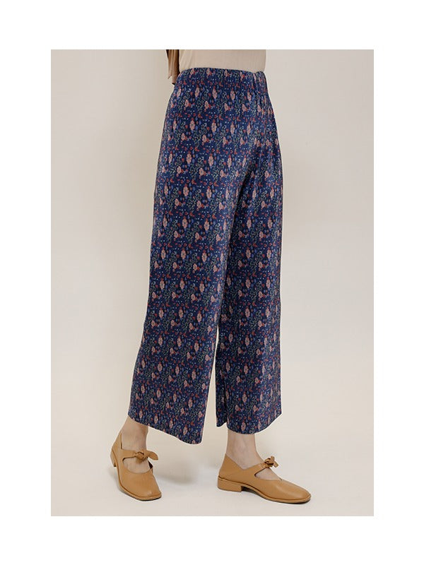 Nadjani Edith Pants Navy X Megaiskanti