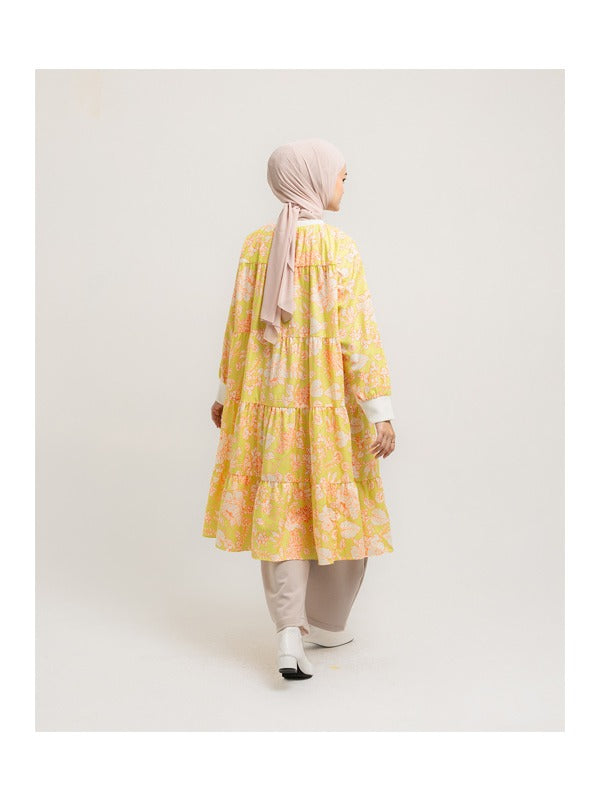 Nadjani Kesara Tunik Yellow