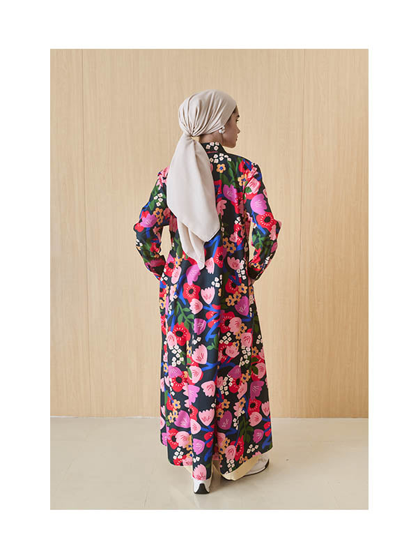 Nadjani Yola Dress Navy - Raya Series 2026